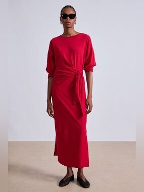 A Peace a apart XS LONG SLEEVE VANINA CINCHED WAIST DRESS
Dragon Fruit 2026